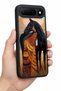 Spark 50 5g Compatible Horse and Horse Patterned Shockproof Case with Camera Protection - 5