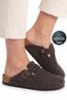 Comfort Anatomical Comfortable Eva Sole Sabo Unisex Men's Women's Boston Style Daily Outdoor and Home Felt Slippers Beige - 2