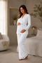 Pregnant and Postpartum Women's Pajama Set