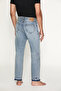 Stowe men's flare leg jeans ice blue pants - 5