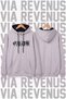 Jujutsu Kaisen Printed Unisex Wide Fit Hoodie Sweatshirt - 3-Thread Fleece Hood Lining with Drawstring Detail