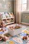 Multi-Purpose White Large Size 17 Liter 40X30X20 cm Polypropylene Plastic Storage Box - Toy Box and Item Storage Organizer - 5