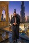 Men's Hooded Zipper Kaftan with Golden Embroidery - High-Quality Modern Fashion Jalabiya for Men