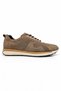 Sand Color 100% Genuine Nubuck Leather Men's Casual Shoes |   Thermo Base Full Mold |   Smart Laces |   Orthopedic Gel Insole |   Modern Casual Men's Shoe Model for Comfortable Daily Use
