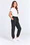 Girls' Cotton Jogger Sweatpants with Elastic Cuffs, Laces and Pockets - 2
