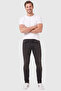 Men's Slim Fit 98% Cotton Lycra Stonewashed Black Denim Trousers Jean 2600026 - 4