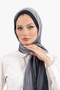 'Valeur' Patterned Bamboo Kraş Shawl, High Quality & New Season Shawl - 6