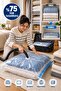 73X130 cm Vacuum Storage Bag 75% Space-Saving Large Size Vacuum Storage Bag - 4