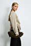 Alıce Women's Knitted Sweatshirt Beige - 4