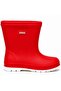 Mellow Furry Pvc Water Boots Rain Boots Orthopedic Children's Boots Red - 2