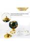 Decorative Incense Burner with Gold Finish, Camel Design, Crystal Knob and Elegant Home Décor - 6