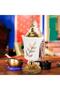 Electric Incense Burner with Decorative Gold Finish, Ceramic Aroma Holder for Home and Prayer Room - 8