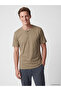Ozmarka New Season Beige Regular Fit Striped Men's Pajama Set - 2