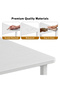 Ergonomic Computer Desk with Bookshelf - Modern Simple Style Writing Table for Home Office, Gaming & Study - Compact 90x44x73cm - 4