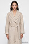 Reglan Sleeve Belted Lined Regular Coat - 4