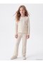 Lcw Kids Beige Spanish Style Girls' Velvet Leggings 2-Pack - 2