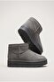 Furry Warm Lining Water-Repellent Women's Winter Daily Use Short Mini Thick Sole Boots - 3