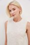 Bowknot Embroidered Crew Neck Knit Sweater - 6