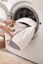 Shoe Washing Bag Special Microfiber Fabric 600 Gsm Zippered Large Size Microfiber White Color - 7