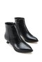 Vega Serena Women's Heeled Boots 0012700 Black Wrinkled Patent Leather