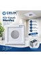 Blind Cased Grille with Fan Hole 40X40