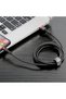 Cablu USB Lightning Cafule 2.4A 0.5m (negru/roșu) - 6