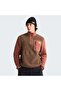 M Yumiori 1/4 Zip Men's Sweatshirt Nf0A883Suh01 Brown-S - 4