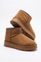Furry Warm Water-Repellent Women's Autumn Winter Daily Use Short Mini Thick Sole Boots - 3