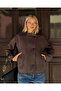 Bitter Brown Laminated Buttoned Leather Coat - 3