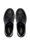 Men's Genuine Leather Black Classic Shoes - 5