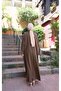Linen Dress with Embroidered Front Pockets - 5