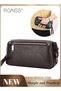 Men's Multifunctional Clutch Bag with Business Style Waterproof and Durable Material Large Capacity