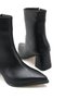 Stella Nina Women's Pointed Toe Heeled Boots 0012020 Black Skin - 2