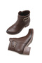 Nova Nina Women's Heeled Boots 00122676 Brown Skin - 2