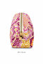 Pink Ethnic Pattern Pen Holder and Makeup Bag - 2