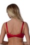 Concepta Burgundy Lace Gathering Bra - 503 - (102426) Size 100 - 6