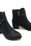 Mira Rosa Women's Heeled Boots 00122680 Matte Black - 3