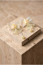 Beaded Star Detail Bow Clip Buckle with Beads and Yellow Clasp - 2