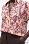 Low-Cuff Satin Surface Regular Shirt - 5