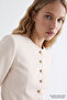 Cufflinked Padded Regular Jacket with Fleece Pockets - 7