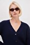Buttoned V-Neck Casual Knitwear Cardigan - 7