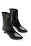 Lyra Gioia Women's Heeled Boots 0012600 Black Wrinkled Patent Leather