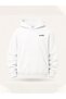 Unisex Women's and Men's Unbroken Design Text Printed Oversize 3 Thread Hooded Sweatshirt - 2