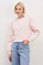 3 Thread Basic Ribbed Crop Sweatshirt - 7