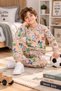 Boys' Suit 2-Thread Shardooned Seasonal Set with Sleeves and Cuffs, Detailing Tmt Printed Children's Suit - 4