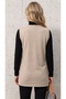 Stone-Embellished Steel Knitted Tricot Women's Vest - 3
