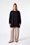 Aller detailed plus size tunic
