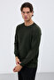 Men's Raglan Sleeve Crew Neck Anti-Pilling Basic Knitwear Sweater - 6