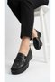 Women's Black Classic Shoes Orthopedic Mother Shoes Mother Ballerina Shoes Mother Women's Casual Shoes - 3