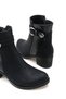 Luna Lila Women's Heeled Boots 00122673 Matte Black - 2